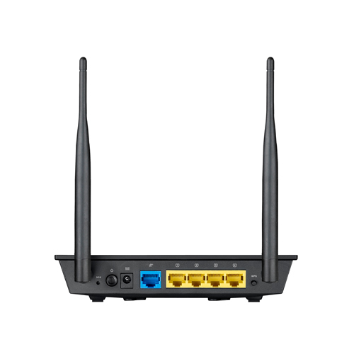 ASUS RT-N12E routeur sans fil Fast Ethernet Noir, Métallique