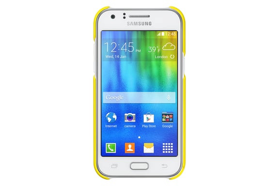 Samsung EF-PJ100B coque de protection pour téléphones portables 10,9 cm (4.3'') Jaune Samsung Galaxy J1