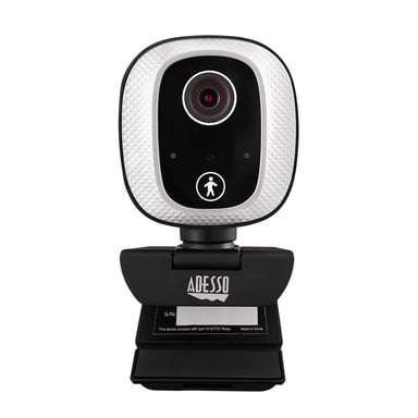 Adesso 1080P HD H.264 FIXED FOCUS USB WEBCAM WITH 305 MOTION TRACKING, BUILT-IN MICROPH cámara web