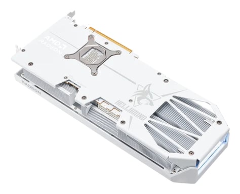 PowerColor Hellhound Radeon RX 9070 XT Spectral White AMD 16 GB GDDR6 (RX 9070 XT 16GB PowerColor Hellhound S)