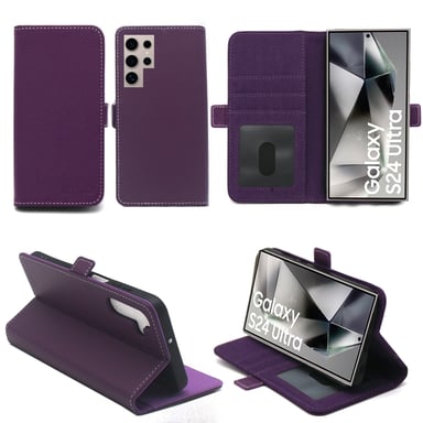 Samsung Galaxy S24 Ultra 5G Etui / Housse pochette protection violet