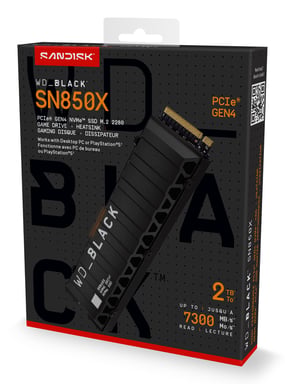 Western Digital Black SN850X M.2 2Tb PCI Express 4.0 NVMe