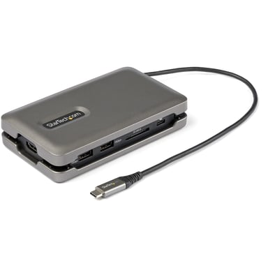 StarTech.com - DKT31CSDHPD3 - Adaptador multipuerto USB-C - USB C a 4K60Hz HDMI 2.0, 100W PD/SD/Micro SD