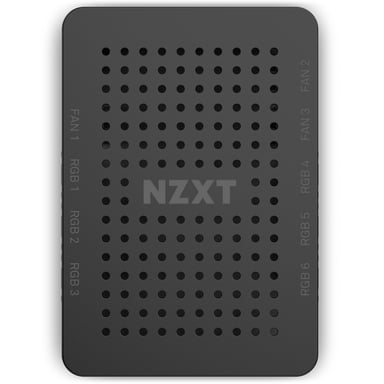 NZXT AC-CRFR0-B1 controlador de velocidad de ventilador 9 canales Negro