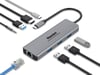 Hamlet HDKC-PD200 station d'accueil Avec fil USB 3.2 Gen 1 (3.1 Gen 1) Type-C Gris