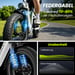 Vélo électrique KINGBULL VERVE, batterie amovible 48 V 20 Ah, Shimano 8 vitesses