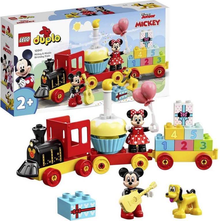 LEGO DUPLO Train Anniversaire Mickey Minnie - vue 3