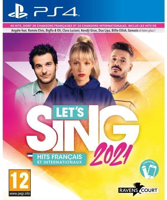 Lets Sing 2021 Hits francais et interationaux Jeu PS4
