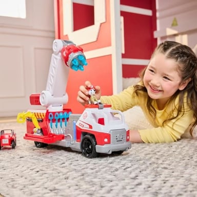 Spinmaster Camion de pompier + figurine Marcus - dès 3 ans - Fire Rescue - La PatPatrouille pour garçon - vue 6