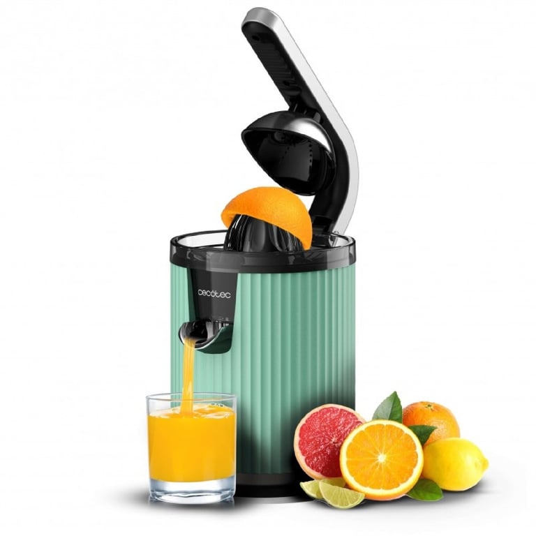 Presse-Agrumes CECOTEC Xqueeze RetroJuice 600 – 600 W, Design Rétro, Anti-Gouttes - vue 4