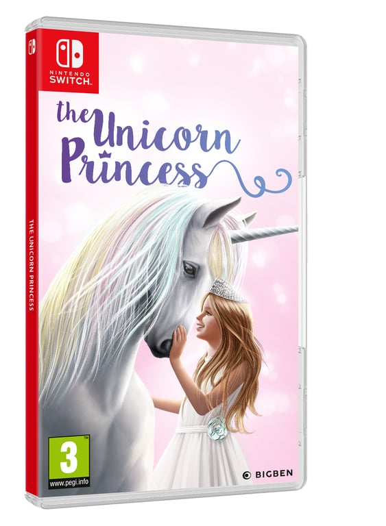 Bigben Interactive The Unicorn Princess Standard Chinois simplifié Chinois traditionnel Allemand Néerlandais Espagnol Français Italien POR BRA Russe Nintendo Switch Neuf