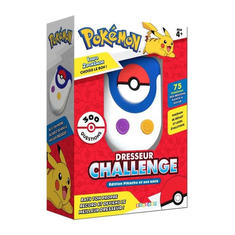 Pokémon Dresseur Challenge Quizz Pokémon Jeu interactif BANDAI Neuf - vue 3
