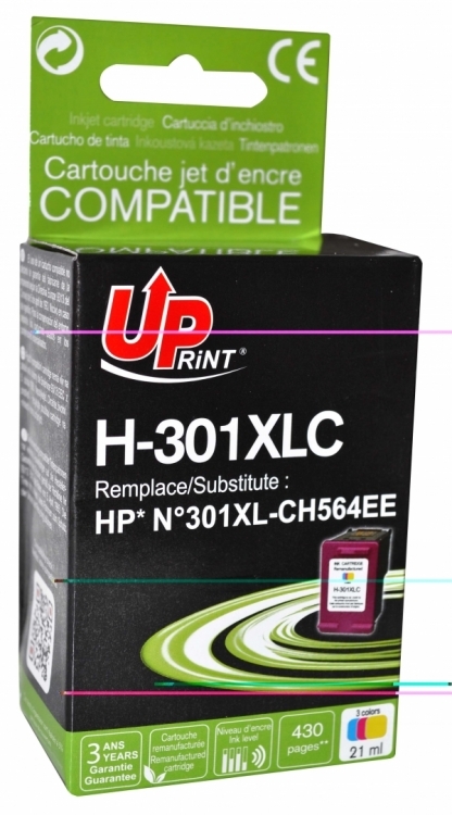 Cartouche encre UPrint compatible HP 57 couleur Neuf - vue 3