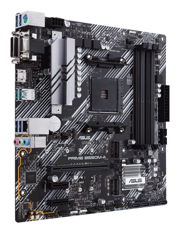 ASUS Prime B550M ACSM AMD B550 Emplacement AM4 micro ATX Neuf - vue 3