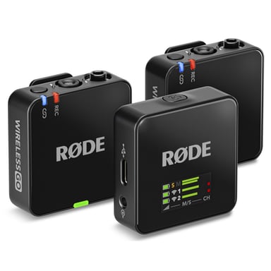 Rode Système de microphone sans fil compact Wireless GO (Gen 3) pour appareils photo et smartphones - vue 8