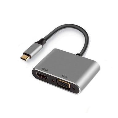 Ewent EW9700 Adaptador gráfico USB Negro, Plata