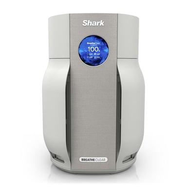 Purificateur d'air Shark BreathClear Compact HEPA HP162EU 25 W Beige, jusqu'à 70 m², mode auto, 5 vitesses, capteurs qualité d'air et anti-odeur