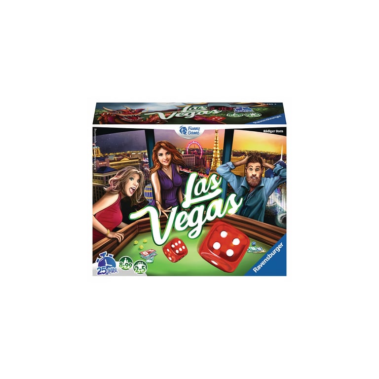 Jeu de dés Las Vegas : Stratégie et Fun avec Ravensburger - Neuf