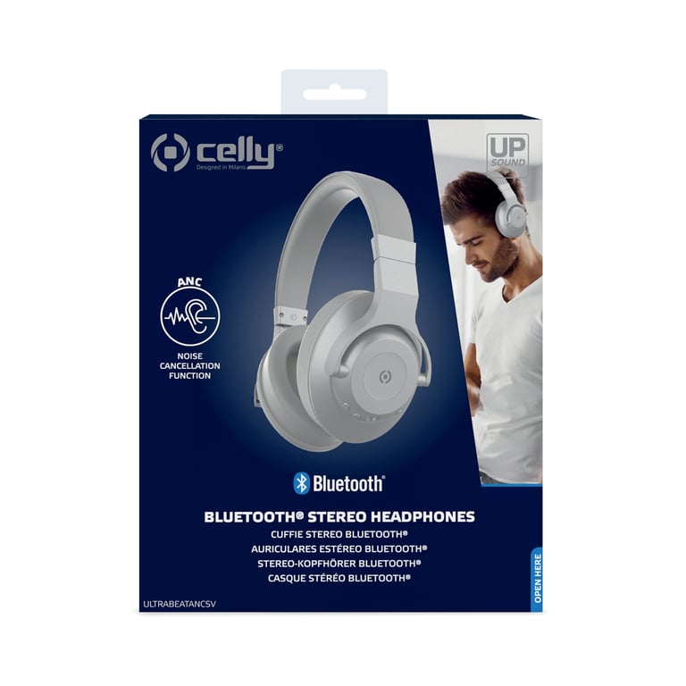 Celly ULTRABEAT ANC Casque Avec fil &sans fil Arceau AppelsMusique Bluetooth Neuf - vue 3