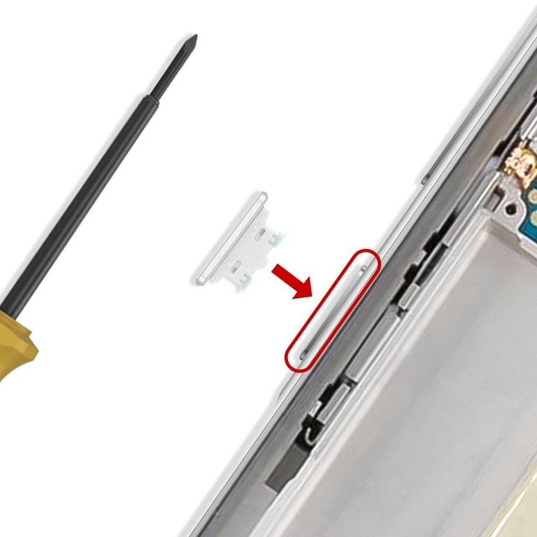 Samsung Bouton Power Original pour Galaxy A36 Marche et Arrêt - vue 3