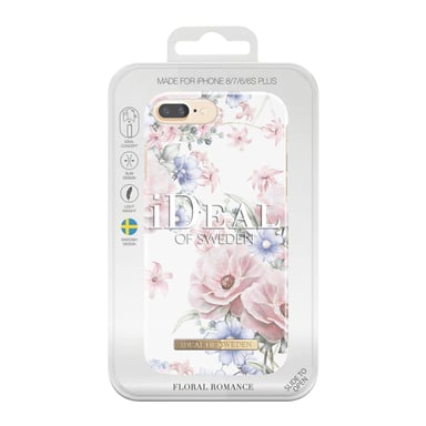 Coque pour iPhone 6 / 6s / 7 / 8 / 8 Plus Tendance Motif Romance Florale Multicolore
