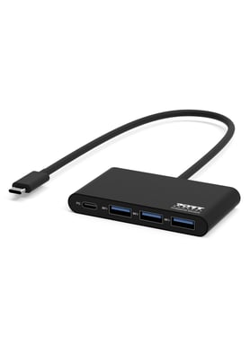 Port Connect HUB USB TYPE C TO 3 USB 3.0 + TYPE C