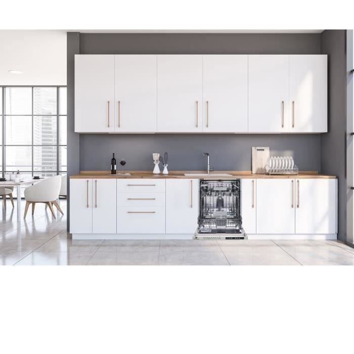 Lave vaisselle encastrable CONTINENTAL EDISON 14 couverts Largeur 59 8 cm Classe D moteur induction 42 dB - vue 5