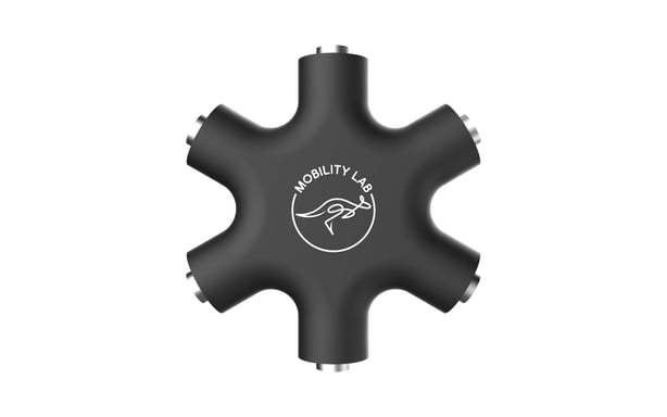 MOBILITY LAB - Répartiteur Splitter Jack 3.5mm 5 en 1