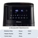 Ariete 4633/00 Unique 4 L Autonome 1400 W Friteuse d'air chaud Noir