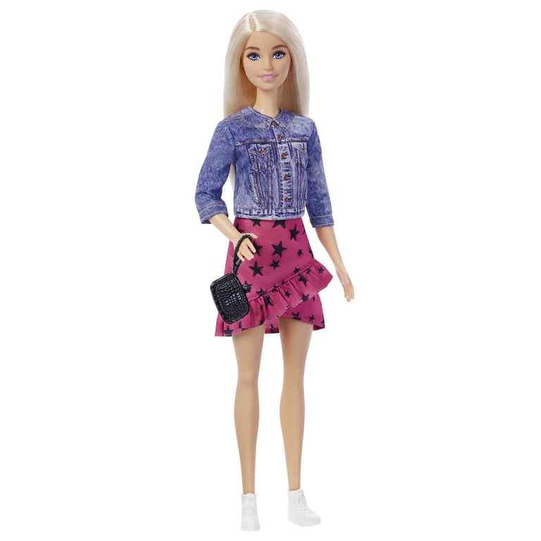 Poupée Barbie Malibu GXT03 – Veste en Jean et Jupe à Volants - vue 2