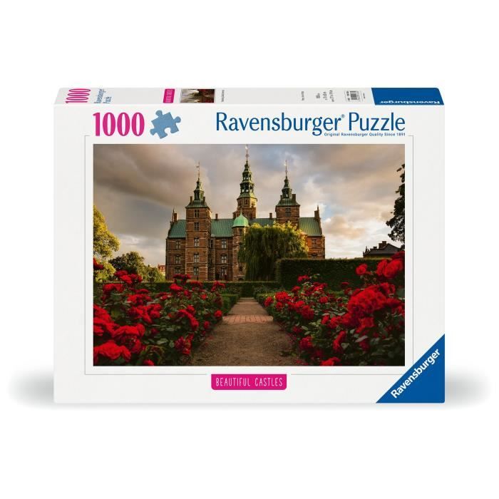 Puzzle 1000 pièces : Château de Rosenborg Danemark Ravensburger France - vue 5