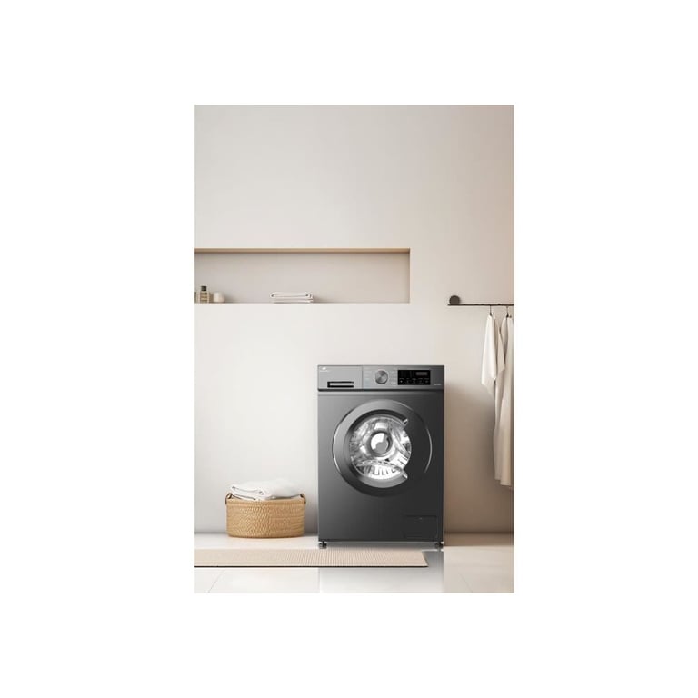 Lave linge hublot CONTINENTAL EDISON CELL712IS3 7 kg Induction 60 cm 1200 trsmin - vue 4