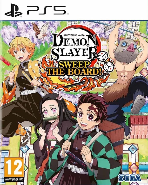 Demon Slayer Kimetsu no Yaiba Sweep the Board PlayStation 5 - vue 2