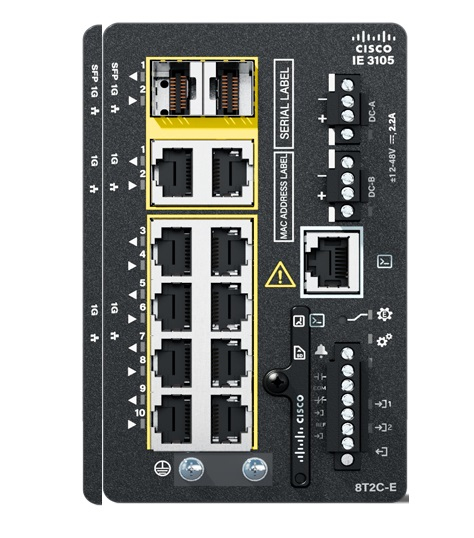 Cisco Catalyst IE3105 Géré L2 Gigabit Ethernet 101001000 Neuf - vue 2