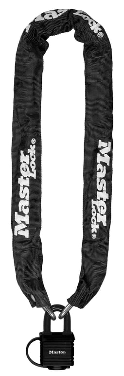 Chaîne antivol MASTER LOCK 8390EURDPRO 90cm x Ø 6mm Cadenas 40mm Gaine nylon - vue 5