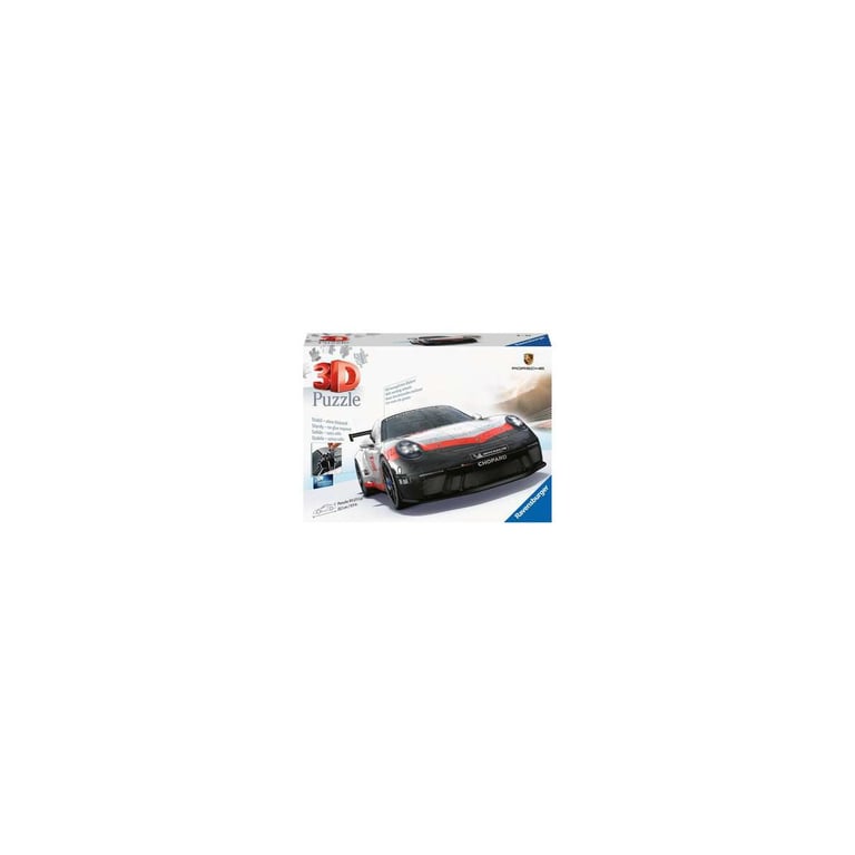 Puzzle 3D 108 pièces Porsche 911 GT3 Cup avec grille Ravensburger France - vue 9