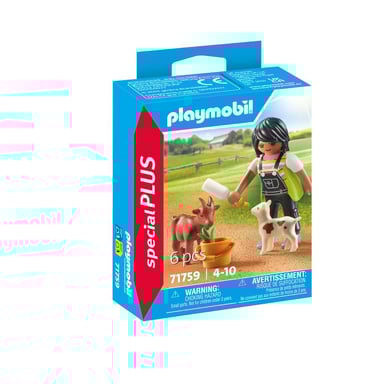Playmobil 71759 Mujer Con Cabras