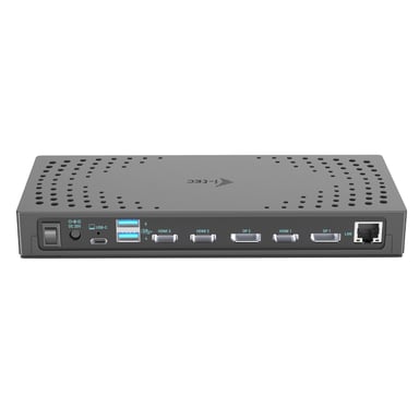i-tec CATRIPLE4KDOCKPD2IT station d'accueil Avec fil USB 3.2 Gen 2 (3.1 Gen 2) Type-C Gris