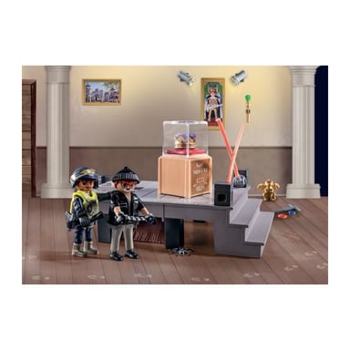 PLAYMOBIL 71347 Calendrier de l'Avent - Police- - La magie de Noël - 24 cases a ouvrir- pour attendre Noël