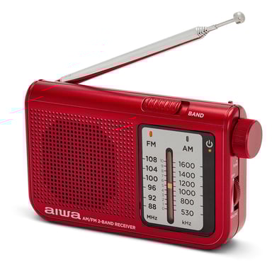 Aiwa RS-55RD Radio portable Personnel Analogique Rouge
