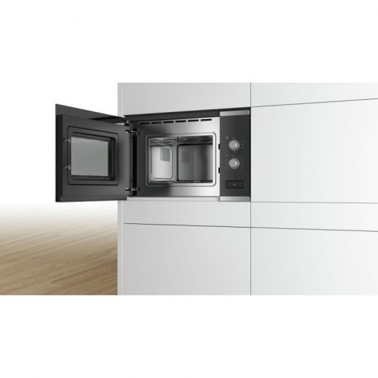Micro-Ondes Encastrable Bosch BFL520MS0 – 800 W, 20 L, Inox - vue 7