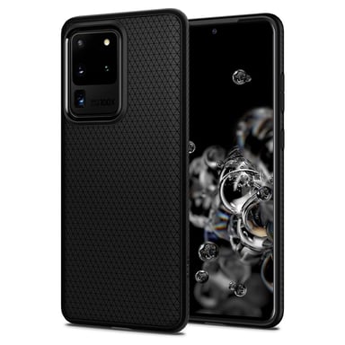 Spigen Liquid Air coque de protection pour téléphones portables 17,5 cm (6.9'') Housse Noir Samsung Galaxy S20 Ultra