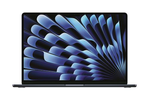 Macbook Air M3 (2024) 13,6', 256 GB 8 GB Apple GPU 8, Medianoche - QWERTY español