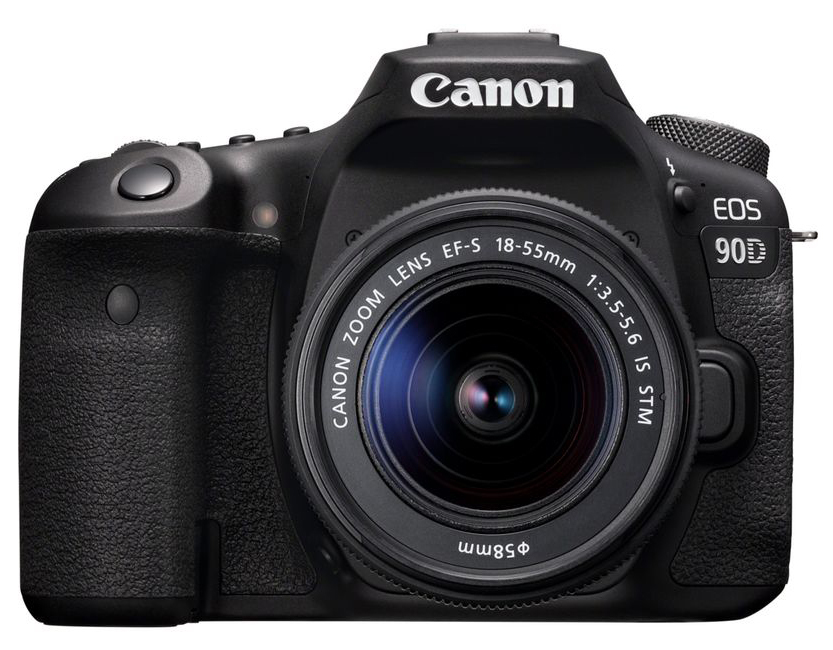 Canon EOS 90D + EF-S 18-55mm f/3.5-5.6 IS STM Kit d'appareil-photo SLR 32,5 MP CMOS 6960 x 4640 pixels Noir