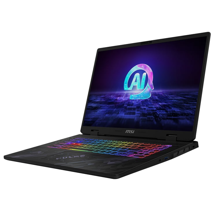 MSI Pulse 17 AI C1VGKG 057FR 20Th Anniversaire: Intel Core Ultra 9 DDR5 SSD NVIDIA RTX 4070 8GB 17' QHD+ 240Hz Windows 11 Professionnel - vue 3