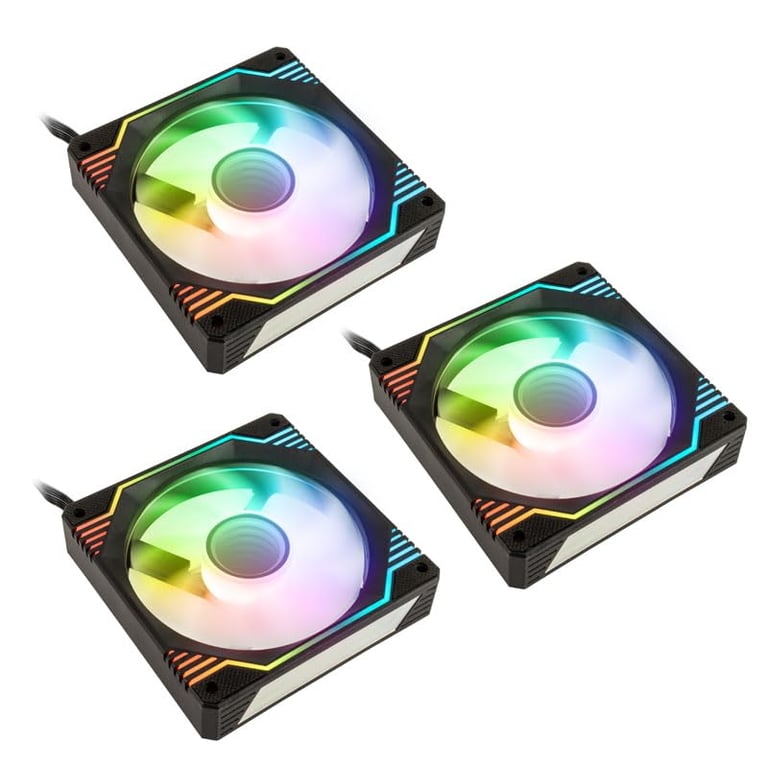Kolink Umbra X 120mm ARGB High Performance PWM Fan Triple Pack Neuf