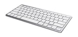 Trust 24654 clavier Bureau Bluetooth QWERTY Espagnole Argent, Blanc