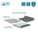 Custodia protettiva antiurto per Samsung Galaxy Tab A9+ 11'' con porta-penna e supporto ergonomico