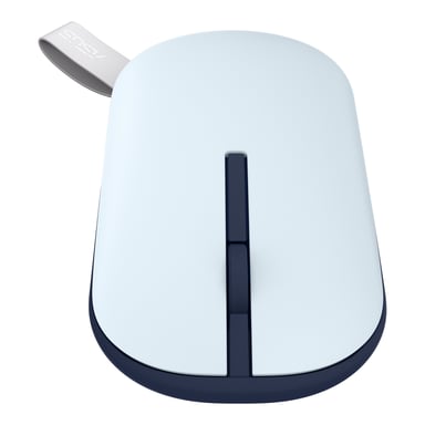 ASUS MD100 Mouse senza fili RF ambidestro + Bluetooth ottico 1600 DPI