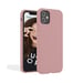 Coque Silicone Premium Rose Sable pour Apple iPhone 14 Plus -100% Silicone et Microfibre - Renforcée et Ultra Doux